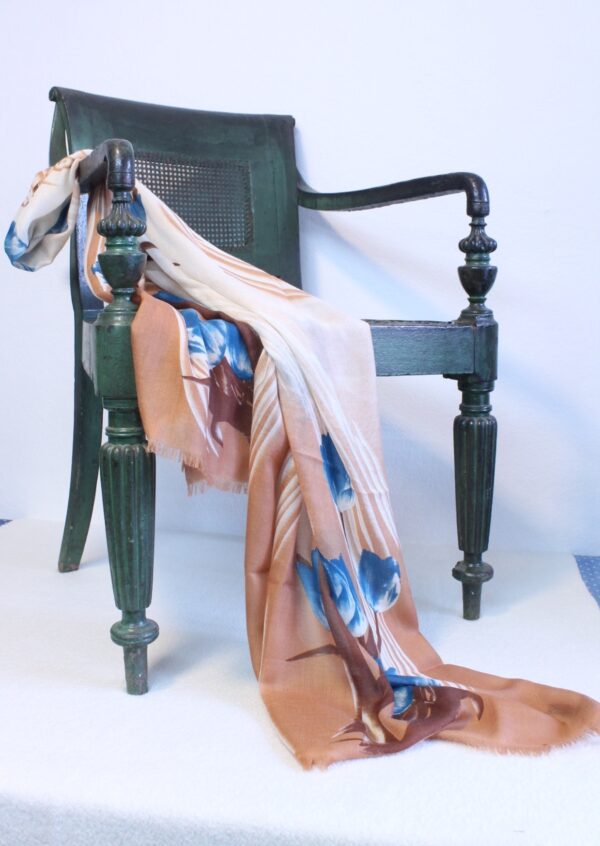 Cashmere Herringbone Weave Scarf