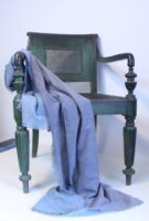 Cashmere Reversible Basket Weave Stole