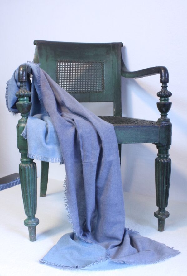 Cashmere Reversible Basket Weave Stole