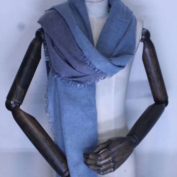 Cashmere Reversible Basket Weave Stole