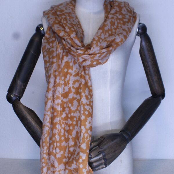 Cashmere Mini Herringbone Weave Scarf