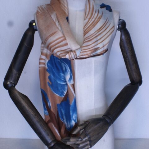 Cashmere Herringbone Weave Scarf