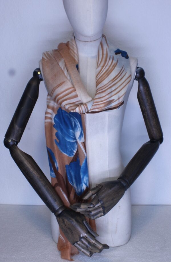 Cashmere Herringbone Weave Scarf