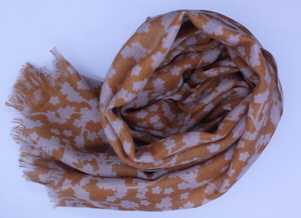 Cashmere Mini Herringbone Weave Scarf